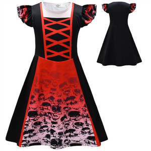 ชุดคอสเพลย์สาวฮาโลวีนหลายสีพิมพ์ลายดิจิทัลงานปาร์ตี้ชุดทีวีและภาพยนตร์ปรับแต่งได้ - Product Image 5