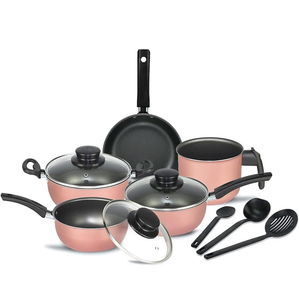 Juego de Utensilios de Cocina Antiadherentes Multifuncionales para Freír, Hervir y Cocinar al Vapor, Fáciles de Limpiar y Hechos de Metal, Accesorios de Cocina - Product Image 2