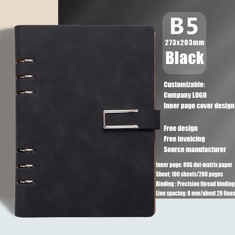 coloré B5-Noir