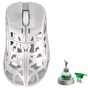 Souris de jeu WLMOUSE X the Swords Magnesium PAW3950HS 8K Polling 47g Switch optique Encodeur TTC Édition limitée Wuxia Sans fil - Product Image 3