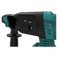 Marteau perforateur sans fil Source Factory 4 modes 55A avec carte de contrôle sans balais et queue SDS-Plus