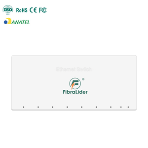 Commutateur Ethernet ANATEL 8 ports 1,6 Gbps, capacité de commutation 10/100 Mbps, avec 1 000 adresses MAC, non géré, boîtier en plastique de bureau - Product Image 6