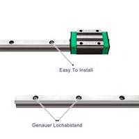 Glissières linéaires HGH20CA haute précision pour machines d'automatisation