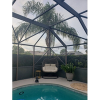Rotin résistant aux UV étanche oeuf chaise balançoire 2 places extérieur jardin suspendu patio balançoire chaise pour parc et villa