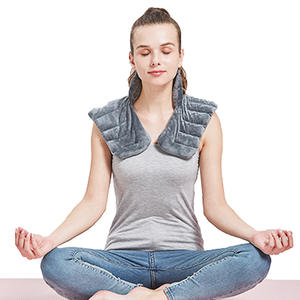 Almohada Térmica para Cuello YS Azul, Terapia de Calor Enchufable para Masaje Cervical, Soporte para la Salud y Alivio de Hombros - Product Image 2