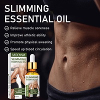 Huile Minceur Anti-Cellulite Crème Amincissante Brûle-Graisse Rapide Essentielle pour Ventre Cuisses Corps
