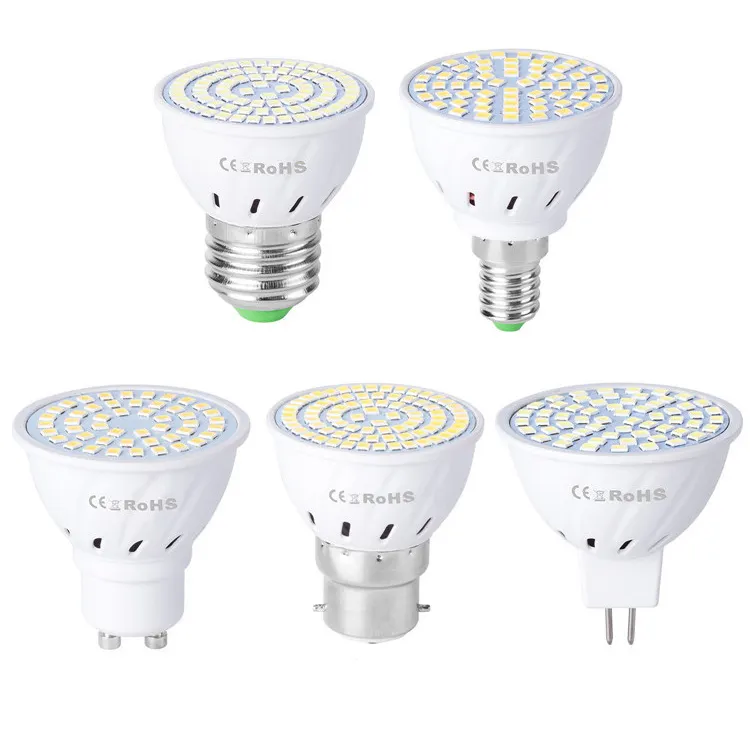 Lâmpada led hidropônica b22 para crescimento e27, luz uv com espectro completo 220v, para plantas e14, para mudas, fitolamp gu10