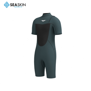 Seaskin 3mm 네오프렌 잠수복 앞 지퍼 어린이를위한 짧은 서핑 잠수복 - Product Image 4