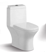 WC monobloc en céramique de haute qualité, à double chasse d'eau, avec siphon en P ou en S, fabriqué en Chine