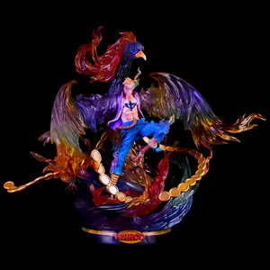 XM One Pieced action figure Black Pearl GK Undead Bird Marco Fantasy Beast Anime Large model toys Ornaments Statue