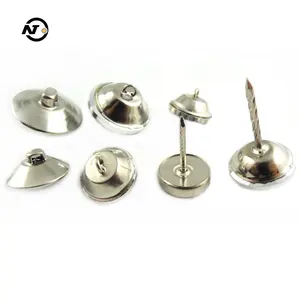 Double Prong Sofa Button, Self Covered Upholstery Button, Sofa Furniture Accessories