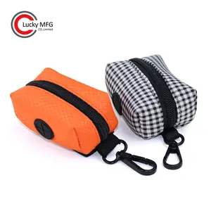 Custom High Quality Biodegradable Pet Dog Poop Bag Holder Black Pet Cleaning & Grooming Products Sustainable Lucky Pets LP-PB021