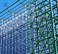 Edificio de Estructura de Acero Prefabricado |   Nave Metálica Multiusos para Almacén, Hotel, Escuela, Hospital, Oficina, Comercial