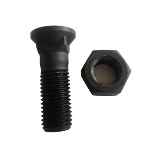 Boulon de coupe pour niveleuse certifié ISO 40Cr, boulon et écrou 5F8933/2J3506, boulon et écrou de charrue - Product Image 1