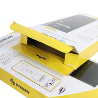 Boîte auto-érectible en carton ondulé personnalisable avec revêtement UV et laminage mat pour l'emballage d'écrans électroniques