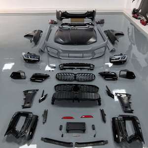 Kit de Carrocería para <span class=keywords><strong>BMW</strong></span> Serie 5 F10 2010-2016, Actualización a G30 LCI M5CS F90 con Faros LED, Parachoques, Rejilla, Faldones Laterales, en Stock - Product Image 2