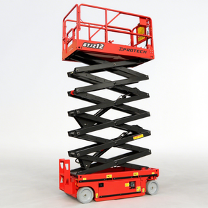 Grue hydraulique <span class=keywords><strong>mobile</strong></span> d'ascenseur de ciseaux d'acier inoxydable autopropulsée de nouvelle condition pour l'atelier de réparation de machines - Product Image 1