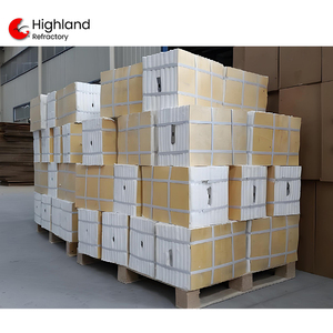 Mẫu miễn phí 1430 ISO9001 chứng nhận 300x300x150mm cách nhiệt sợi gốm mô-đun cho nhiệt độ cao lò - Product Image 4