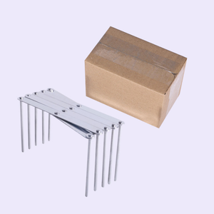 Organizzatori pieghevoli per coperchi per pentole, portapiatti per riporre articoli per la casa, vaschetta per dispensa e supporto per Rack per coperchio per pentole - Product Image 5