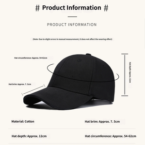 Customizable Sporty Unisex Cotton Embroidered Sports Caps 6-Panel <b>Hat</b> with Leaf Pattern - Product Image 5