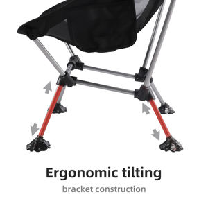 STARRYHEART Vente en gros de chaises de camping pliables faites à la main en plein air chaise de plage pliante à dos - Product Image 2