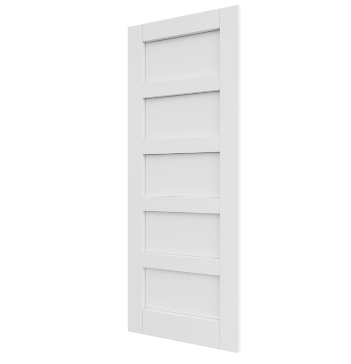 Shaker Door North American Style Hollow Core Unfinished Solid Wood ...