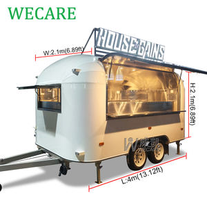 Wecare, мобильный Кейтеринг, десерт, быстрая винтажная еда, трейлер, грузовик для пиццы, еды, имбисваген - Product Image 2