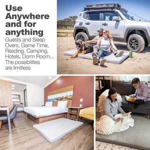 <span class=keywords><strong>Matelas</strong></span> <span class=keywords><strong>pliant</strong></span> en tatami épaissi, en mousse à mémoire de forme à rebond lent en fibre de bambou, rafraîchissant, <span class=keywords><strong>sur</strong></span> <span class=keywords><strong>mesure</strong></span> OEM/ODM, style minimaliste moderne - Product Image 4