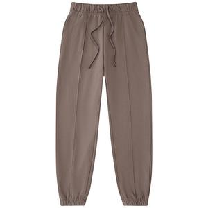 Pantalones de chándal informales para hombre, algodón cómodo, cintura elástica, diseño holgado, ideal para la temporada Otoño/Invierno - Product Image 1