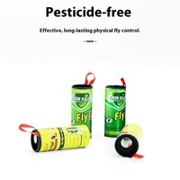 Venta al por mayor LONGYEARCN Papel Adhesivo Ecológico Desechable para Moscas, Trampa Adhesiva en Rollo para Moscas, Uso Agrícola, 480 Horas, Más Vendido en el Extranjero