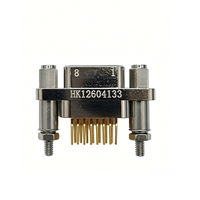 Mini connecteur mâle rectangulaire à souder J30J-15TJN-J, 15 broches, pour l'aérospatiale et les appareils électroniques industriels