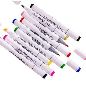 Becol Bán Buôn Chuyên Nghiệp Rượu Dựa Mực Đánh Dấu 48 Màu Sắc Đôi Đầu Đánh Dấu Vĩnh Viễn Bút Thiết Lập Cho Bức Tranh - Product Image 6