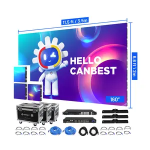 Led Display Screen Indoor Canbest RX P2.6 P2.9 2.9Mm P3.9 P3.91 Outdoor Stage Event Led Screen Turnkey Video Wall Complete System Rental Display Panel