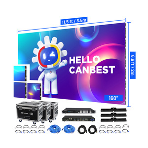 Canbest RX p2.6 p2.9 2.9mm p3.9 p3.91 ngoài trời sự kiện sân khấu Màn hình LED chìa khóa trao tay video tường hoàn chỉnh hệ thống cho thuê Bảng điều khiển hiển thị - Product Image 1