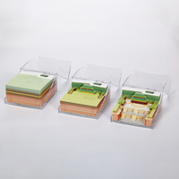 Bloc-notes personnalisé avec logo 3D, cadeau d'entreprise, design d'architecture traditionnelle, gravure au laser, papier fait main pour la décoration de la maison et du bureau