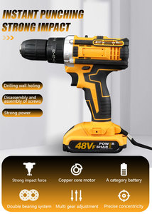 Tournevis électrique sans fil multifonction 16,8 V, mini <span class=keywords><strong>perceuse</strong></span> sans balais, batterie au lithium variable, outils de bricolage OEM - Product Image 2