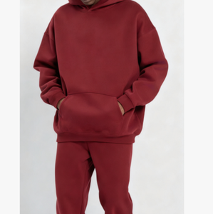 Nuevo Conjunto Deportivo Unisex Personalizado, Holgado y Cómodo, Sudadera con Capucha de Algodón, Chándal para Parejas, <span class=keywords><strong>Ropa</strong></span> Deportiva - Product Image 1