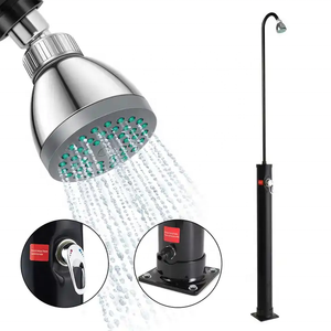KR superventas alta presión temperatura ajustable resistente <span class=keywords><strong>a</strong></span> los rayos UV PVC negro 10L piscina al aire libre jardín <span class=keywords><strong>ducha</strong></span> <span class=keywords><strong>Solar</strong></span> - Product Image 1