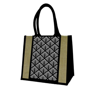 Bolsa de Yute Ecológica, Personalizada, Reutilizable y Moderna para Damas, con Asa de Algodón Suave - Product Image 4