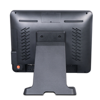 Caisse enregistreuse tactile POS HONGWEN HW-1S 15 pouces, écran capacitif 10 points, Intel Core I3 8+128 Go, Windows 10, noir, pour la vente au détail