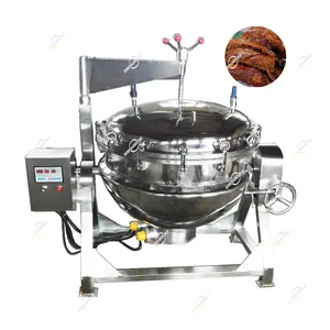 Industrial 100 L 200 L 300 L 400 L High Temperature 100 Liter Pressure Cooker Food Cooking Machine