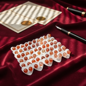 Boucles d'oreilles en perles rondes en <span class=keywords><strong>quartz</strong></span> cristal naturel, couleur argent 925, bijoux d'oreille simples et élégants - Product Image 2