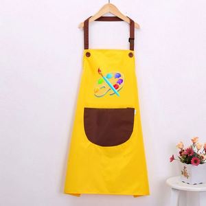 Kit de Baberos Impermeables para Pintura Infantil, Ropa Protectora con Logotipo Publicitario para Clases de Arte en Jardín de Niños - Product Image 3
