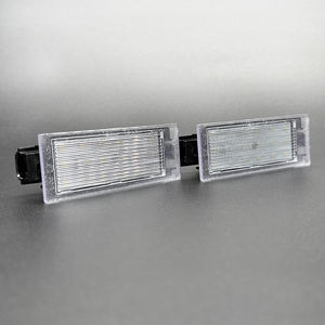 Vente en gros d'accessoires de voiture étanches lumineux LED lampe de <span class=keywords><strong>plaque</strong></span> d'<span class=keywords><strong>immatriculation</strong></span> pour Renault Clio IV Kangoo Laguna Megane Twingo Wind - Product Image 1