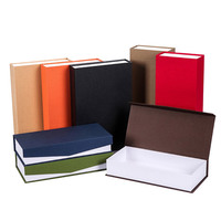 Boîtes de rangement cosmétiques en carton gris personnalisables, gaufrage, fermeture magnétique, double porte, inserts de boîte cadeau |   Décalage 4c |   Personnalisé