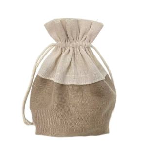 Bolsa de Regalo Navideña para Dulces, Bolsa de Algodón con Cordón para Fiestas - Product Image 3