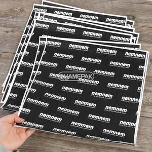 Papier d'emballage personnalisé pour hamburgers et sandwichs, résistant à la graisse, papier d'emballage alimentaire, papier alimentaire, emballage alimentaire - Product Image 4