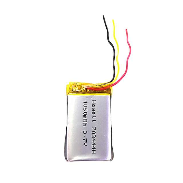 3.7V 1050mAh 703444 3 Line Lithium Polymer Li-Po Li Ion Rechargeable Battery Cells for Mp3 MP4 MP5 GPS Mobile Battery