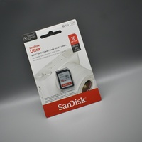 Kartu Memori Portabel Kemasan Retail 16gb 32GB 64gb 128gb 256gb SanDisk Ultra Class10 Hingga 140MB/s Kartu Flash SD