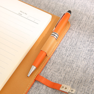 Packaging di lusso Corporate Gift Set con Titolare della Carta di Notebook Penna A Sfera USB Flash Drive & Supporto di Carta Logo Personalizzato - Product Image 4